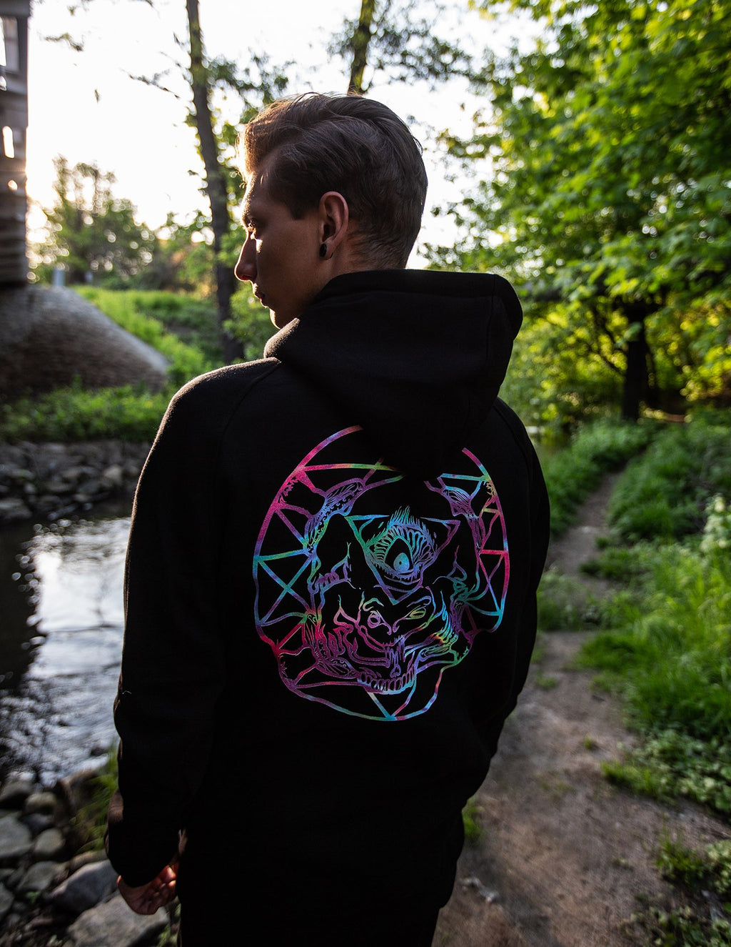 HASHASHINS RAINBOW HOODIE