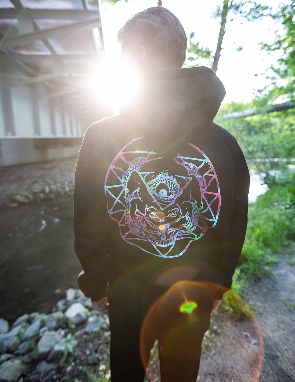 HASHASHINS RAINBOW HOODIE