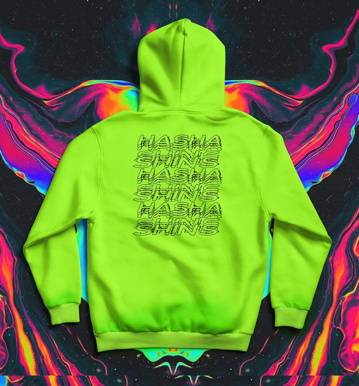 Hashashins The Skull Hoodie (Seledyn)