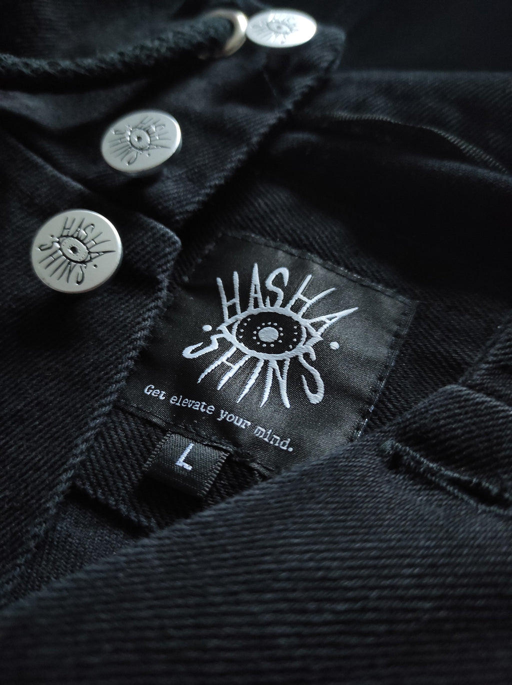 PŁASZCZ HASHASHINS - DENIM COAT