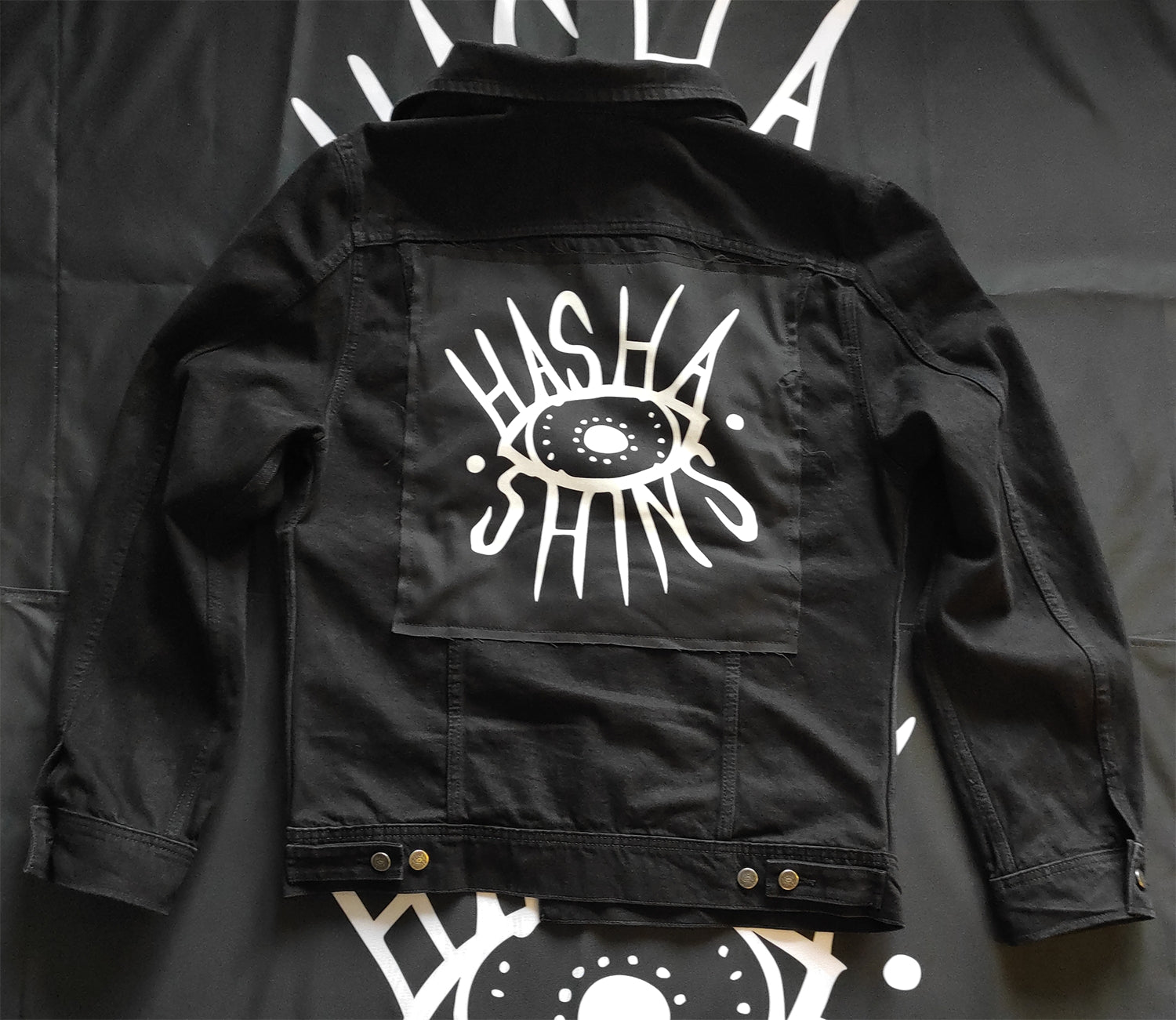 KATANA HASHASHINS - DENIM JACKET (BLACK)