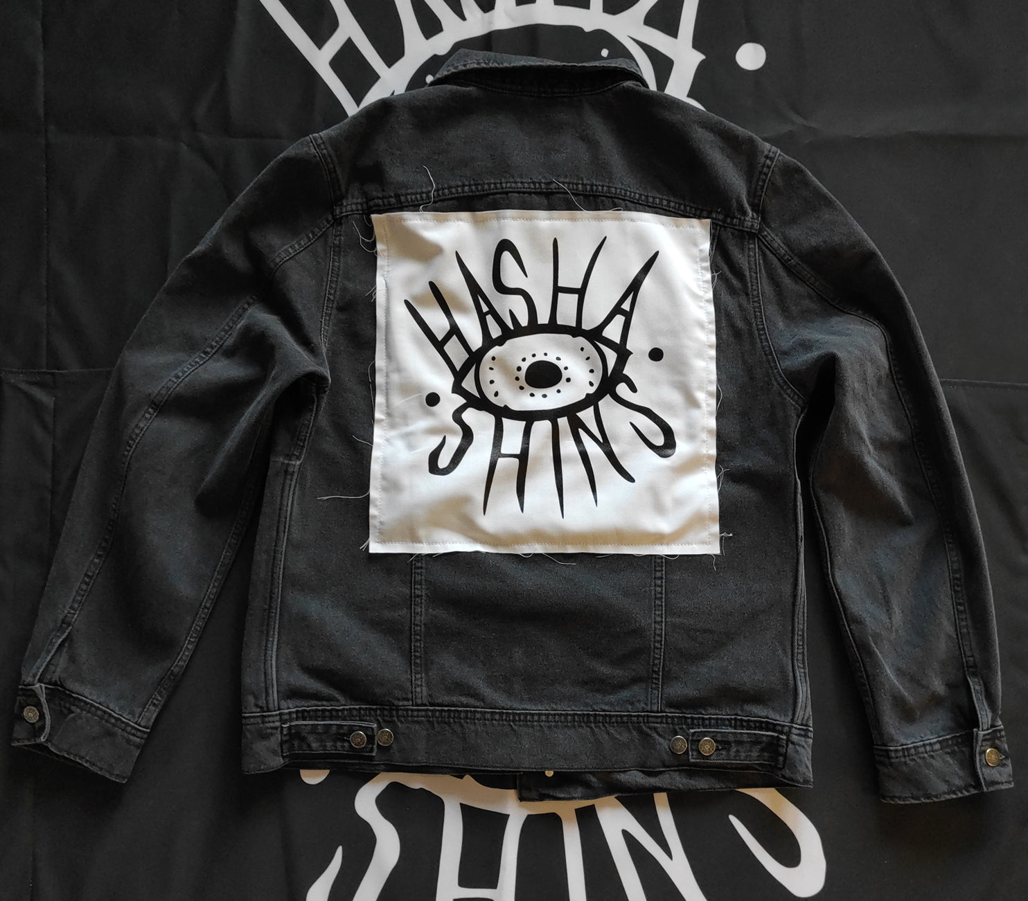 KATANA HASHASHINS - DENIM JACKET (GREY)