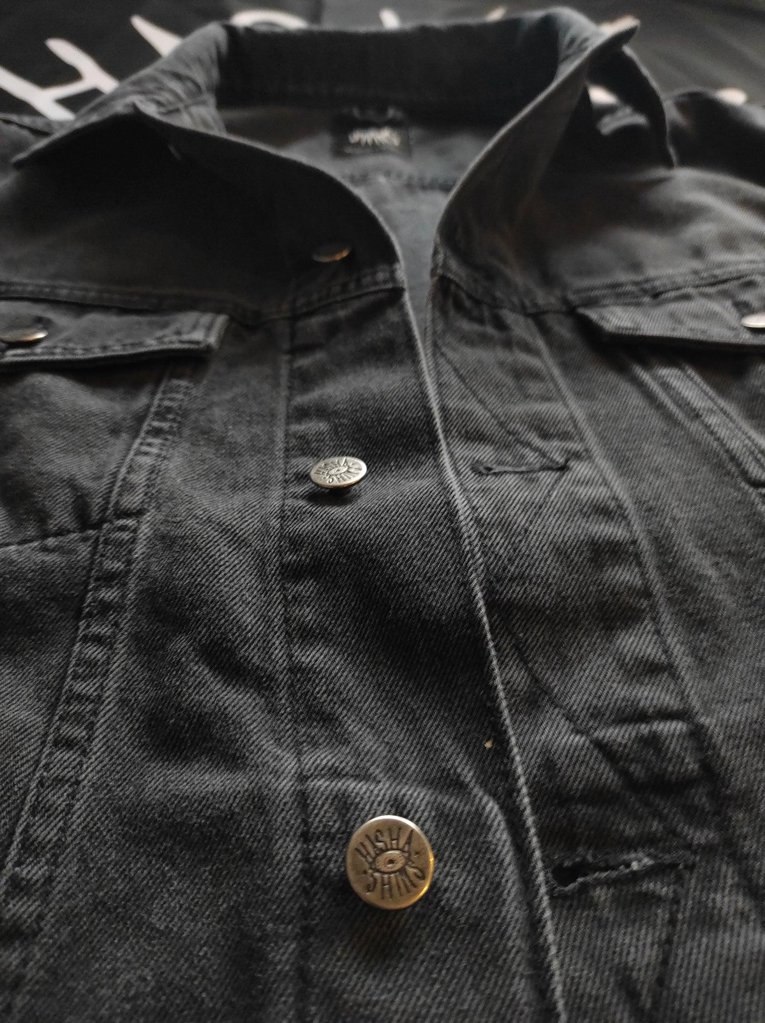 KATANA HASHASHINS - DENIM JACKET (GREY)