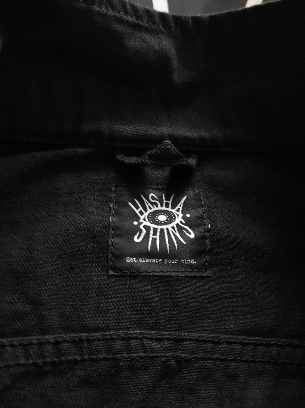 KATANA HASHASHINS *Bez panelu na plecach* - DENIM JACKET (GREY)