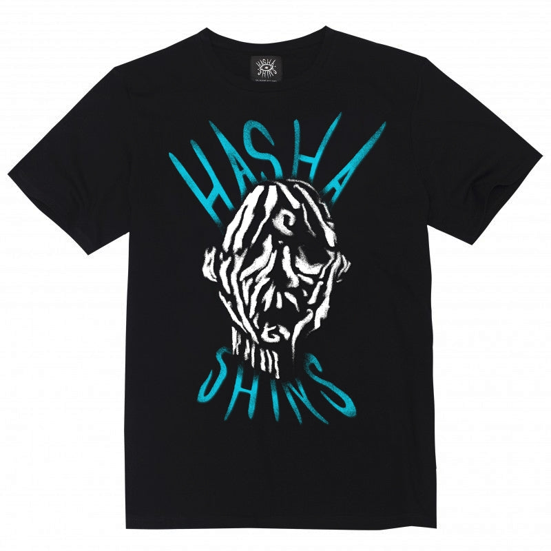 HASHASHINS - BLUE DEADHEAD T - SHIRT