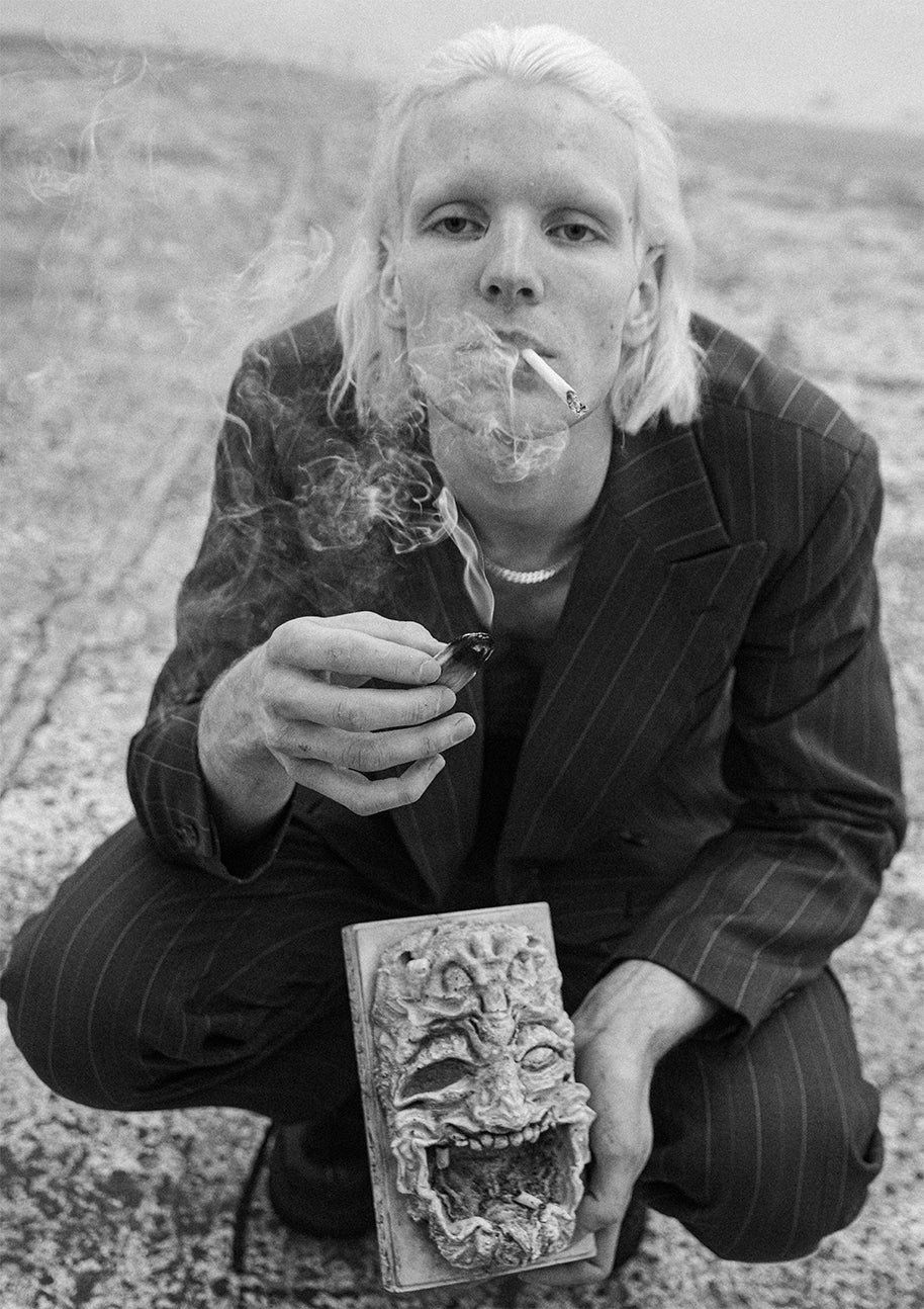 BLEME - MASCARON ASHTRAY [RAW] (POPIELNICZKA)