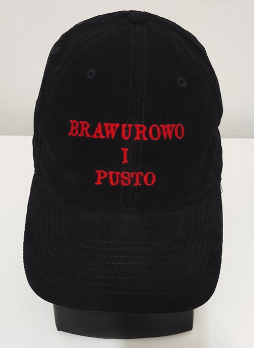 CZAPKA HASHA BRAWUROWO I PUSTO""