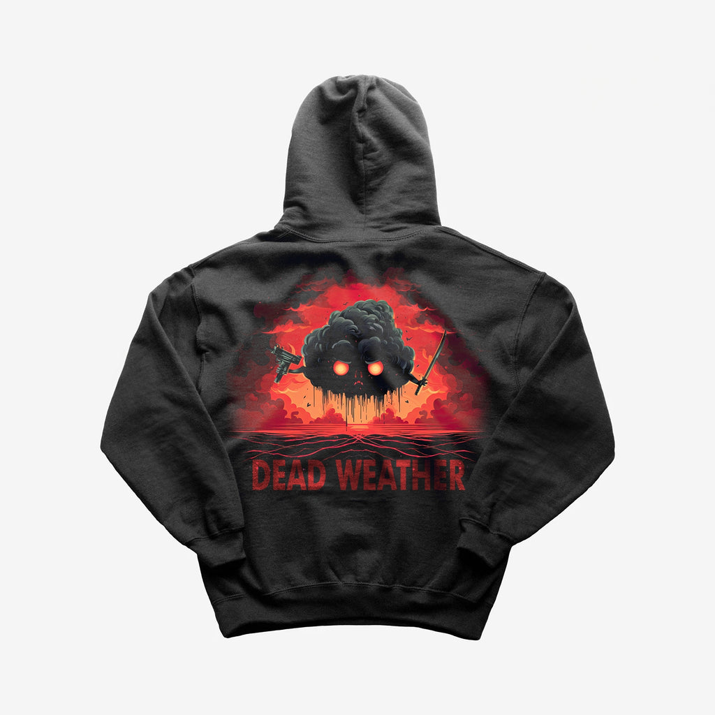 HOODIE DEAD WEATHER grimcream""