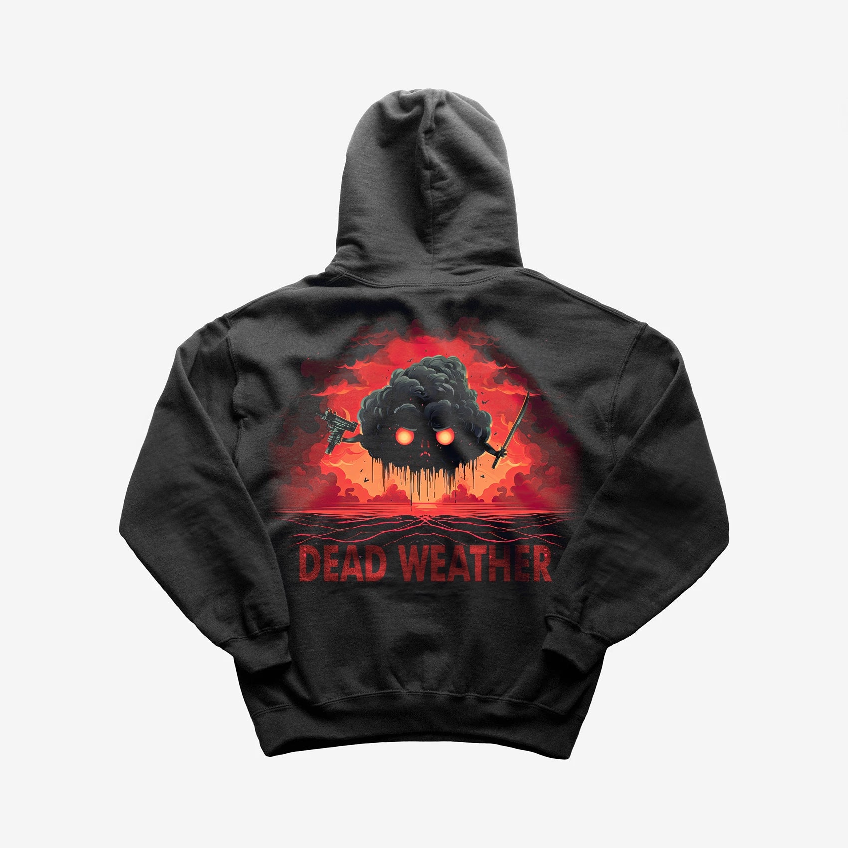HOODIE DEAD WEATHER grimcream""