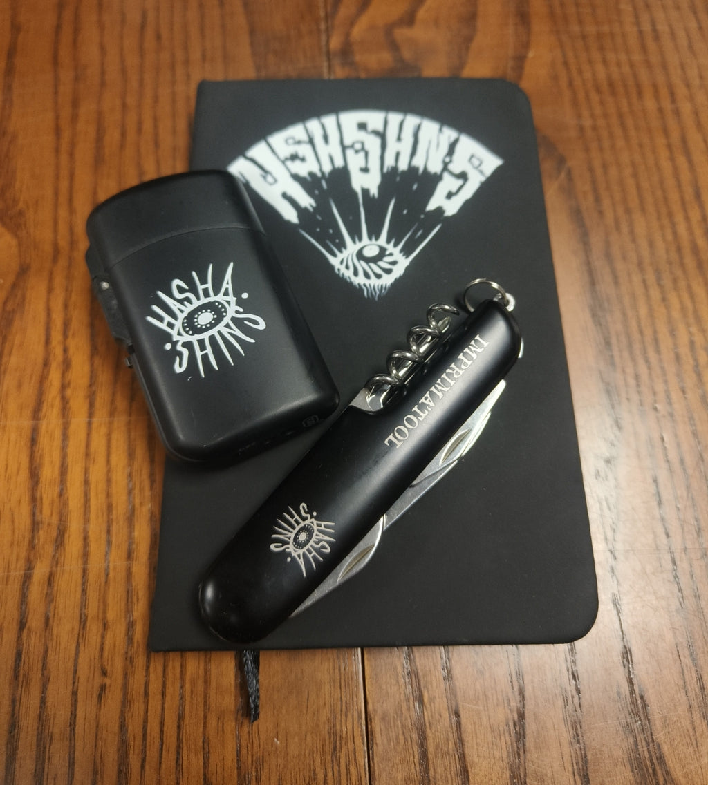 NOTATNIK HASHASHINS *LOST AND FOUND EVENT*