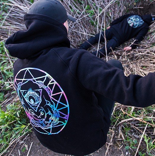 HASHASHINS RAINBOW HOODIE