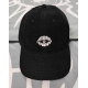 HASHA CORDUROY CAP - BLACK